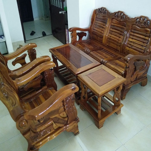 Thanh Lý Sofa Gỗ Phòng Khách | Chuyên thanh lý bàn ghế sofa gỗ gia đình - docuhaiphong